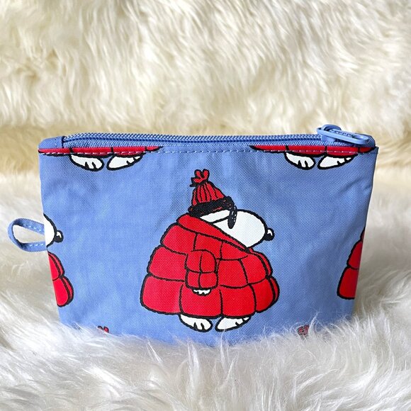 NWOT Baggu Go Pouch Small - Puffer Snoopy (Peanuts) - Picture 1 of 7